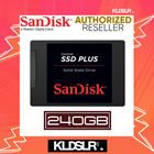 SanDisk 240GB SSD Plus SATA III 2.5" Internal SSD (SanDisk Malaysia)